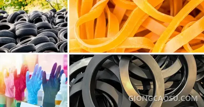 Ứng dụng của cao su lưu hóa trong công nghiệp